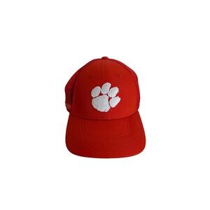 Nike Clemson Tigers Hat Dri-FIT‎ Legacy91 Cap Kids Orange White Paw